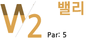 north course2 밸리 par:5